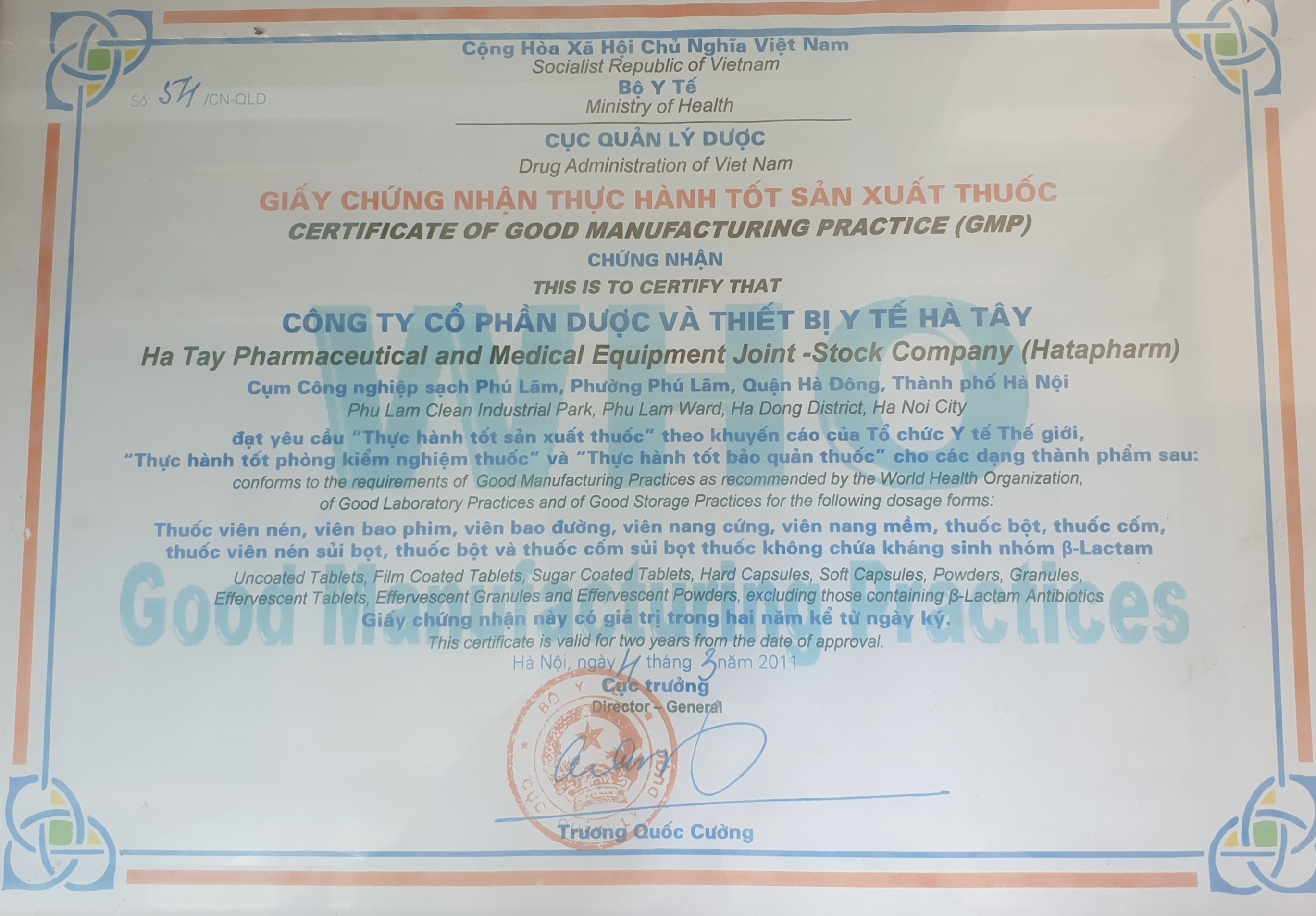 GMP thuoc